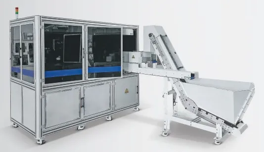 Sealing ring inspection machine